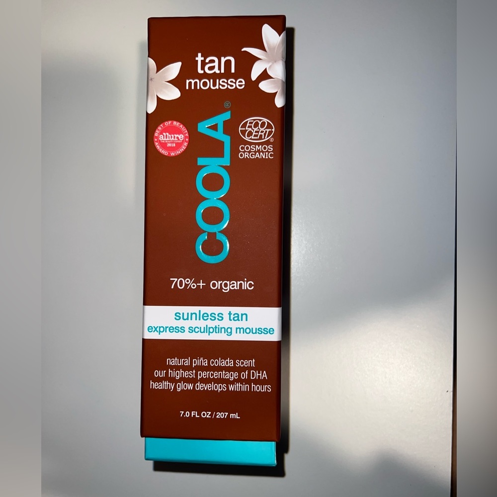 COOLA Organic Sunless Self Tanner Mousse
